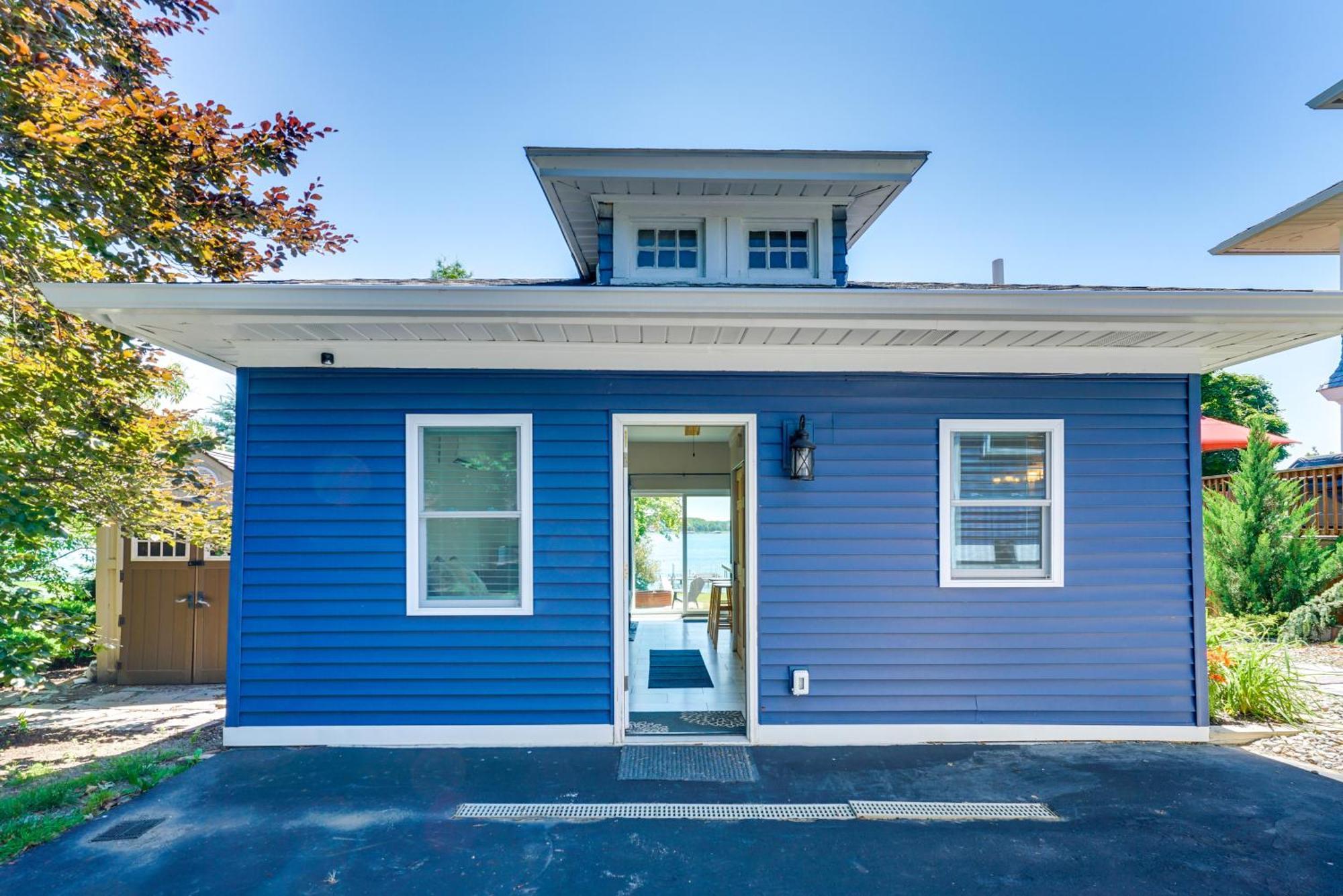 Serene Riverfront St Clair Studio With Fire Pit! Marysville Exterior foto